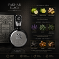 Fakhar Black Men - notes olfactives