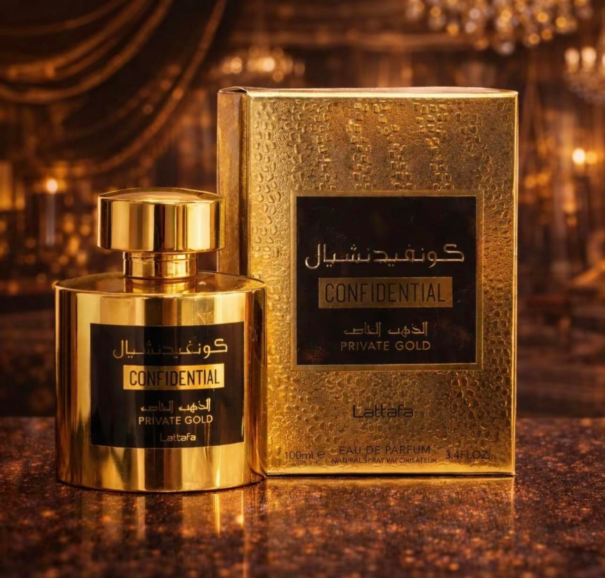Lattafa Confidential Private Gold