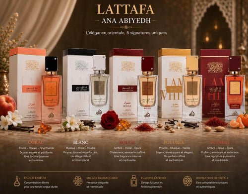 Showroom Paris Parfums - Collection Lattafa Ana Abiyedh