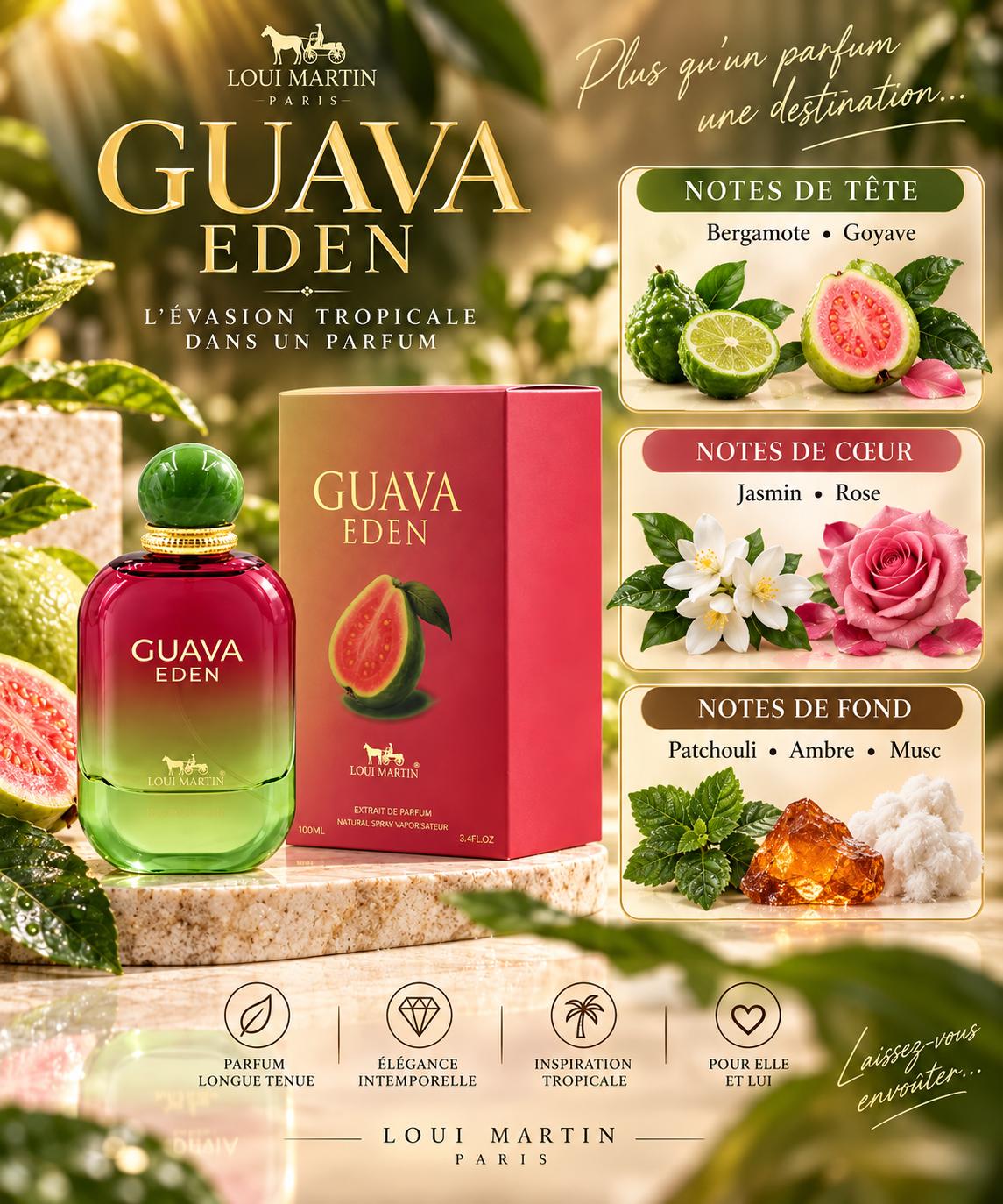 Loui Martin Guava Eden - notes olfactives