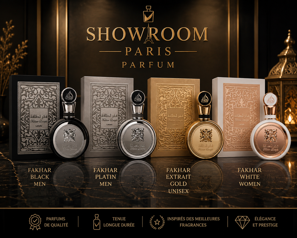 Showroom Paris Parfums - Collection Lattafa Fakhar