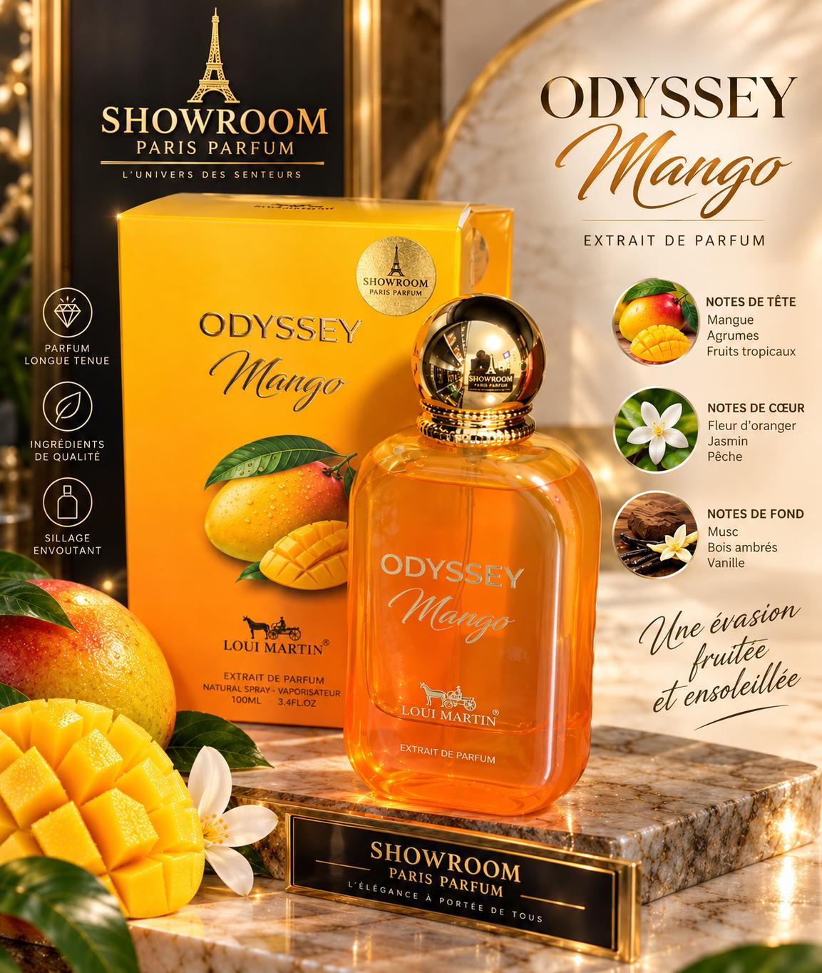 Loui Martin Odyssey Mango - notes olfactives