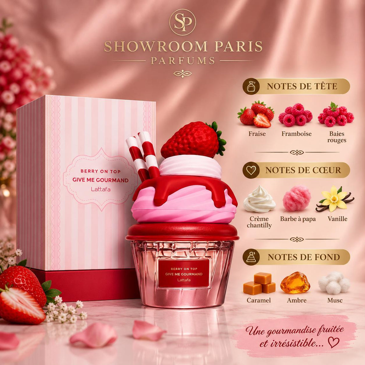Give Me Gourmand Berry On Top - notes olfactives