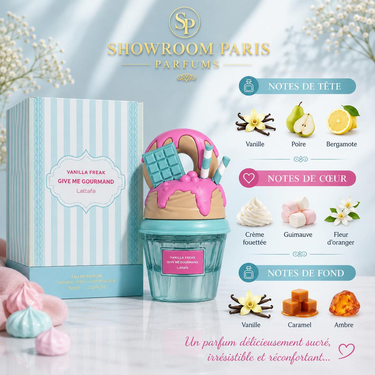 Give Me Gourmand Vanilla Freak - notes olfactives