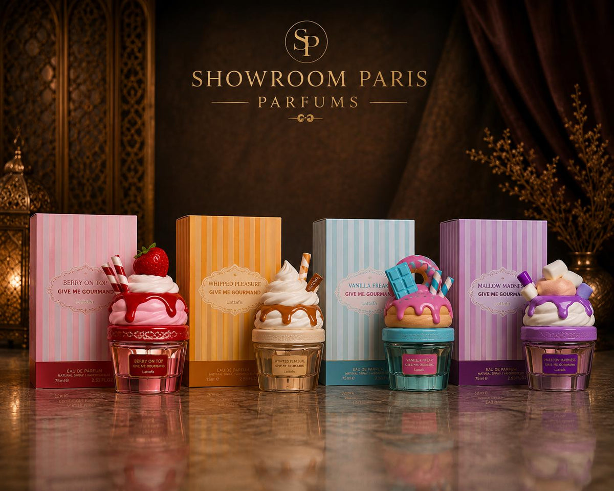 Showroom Paris Parfums - Collection Lattafa Give Me Gourmand